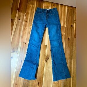 Flare legged Jeans